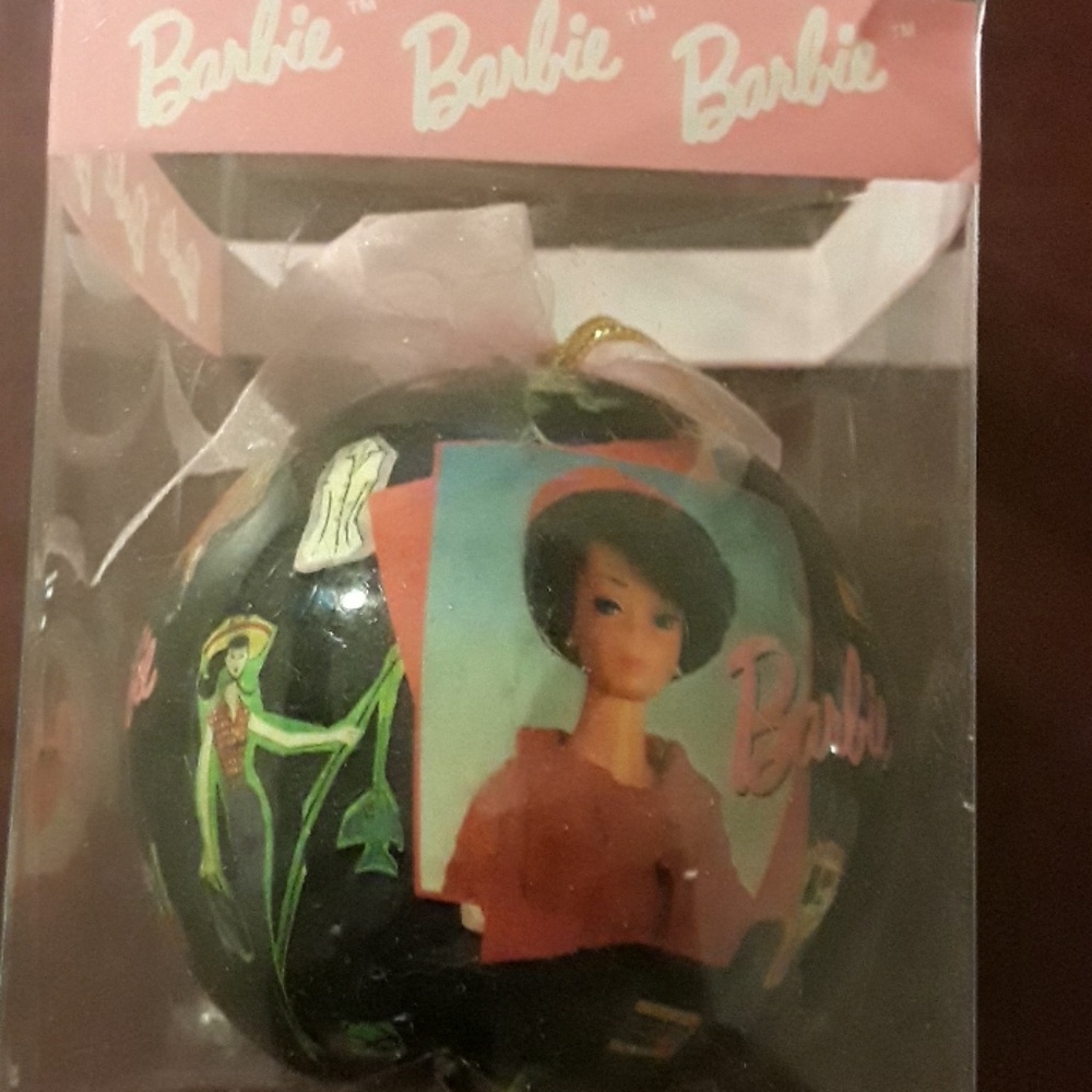 Vintage Barbie Large Ball Ornament New
